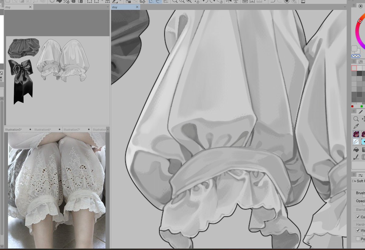 milkat_sprout's tweet photo. doing studies cuz shading clothes has been a struggle lately https://t.co/AhZyUXgMnA
