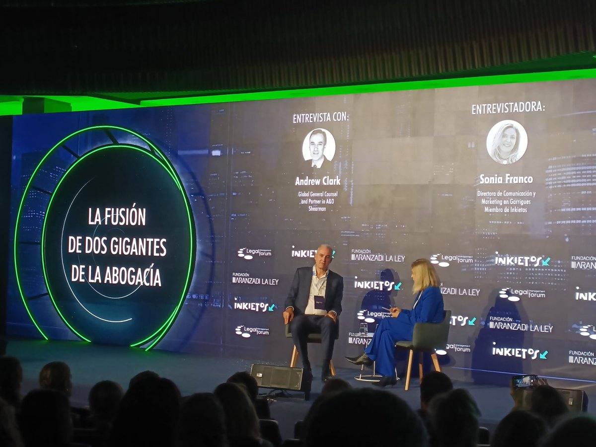 🚀Arranca la undécima edición del #LegalManagementForum! Hoy, centenares de abogados se reúnen en el auditorio de Mutua Madrileña para debatir sobre el impacto de la #IA en el mundo jurídico. Agradecemos a los patrocinadores por hacer posible este evento. #GatewayToANewDimension