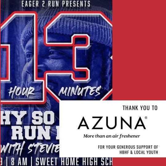 StevieJohnson13's tweet image. Big Ups to @AzunaFresh for your Generous Support of HBHF Community Activations &amp;amp; The Local Youth ⚡️#HandleBizHaveFunRepeat