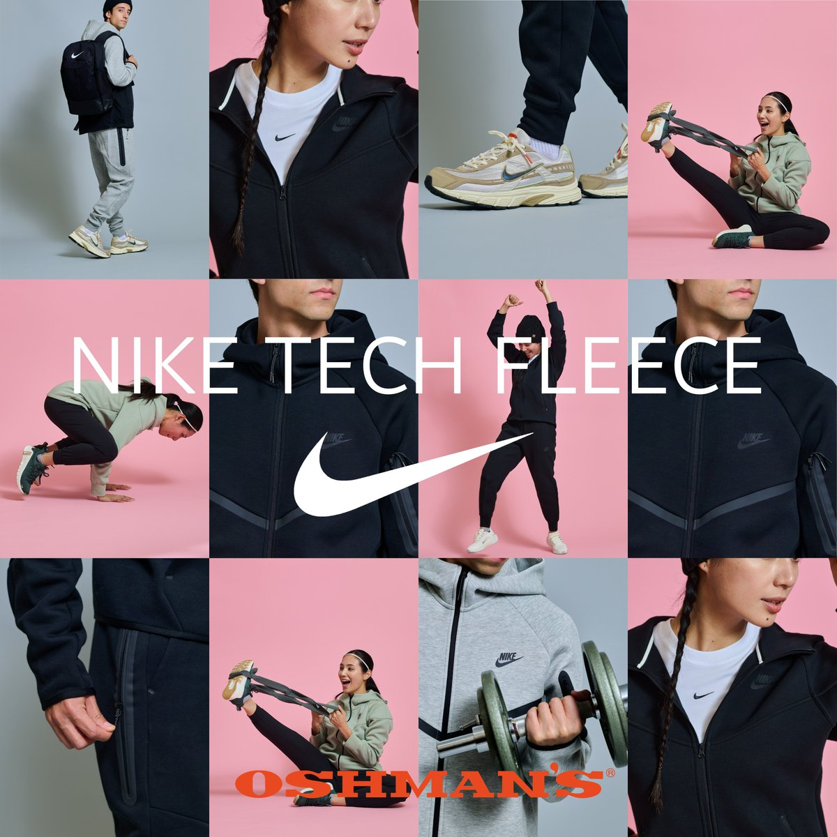 oshmans_japan's tweet image. スポーツウェアとアスレジャ―スタイルを融合させた #NIKE（#ナイキ）の #TECHFLEECE（#テックフリース）。オッシュマンズでは、2013年の初登場以来抜群の暖かさと洗練された快適さを高いレベルで提供してきた「TECH FLEECE（テックフリース）」に再注目！！！
oshmans.co.jp/shop/goods/sea…