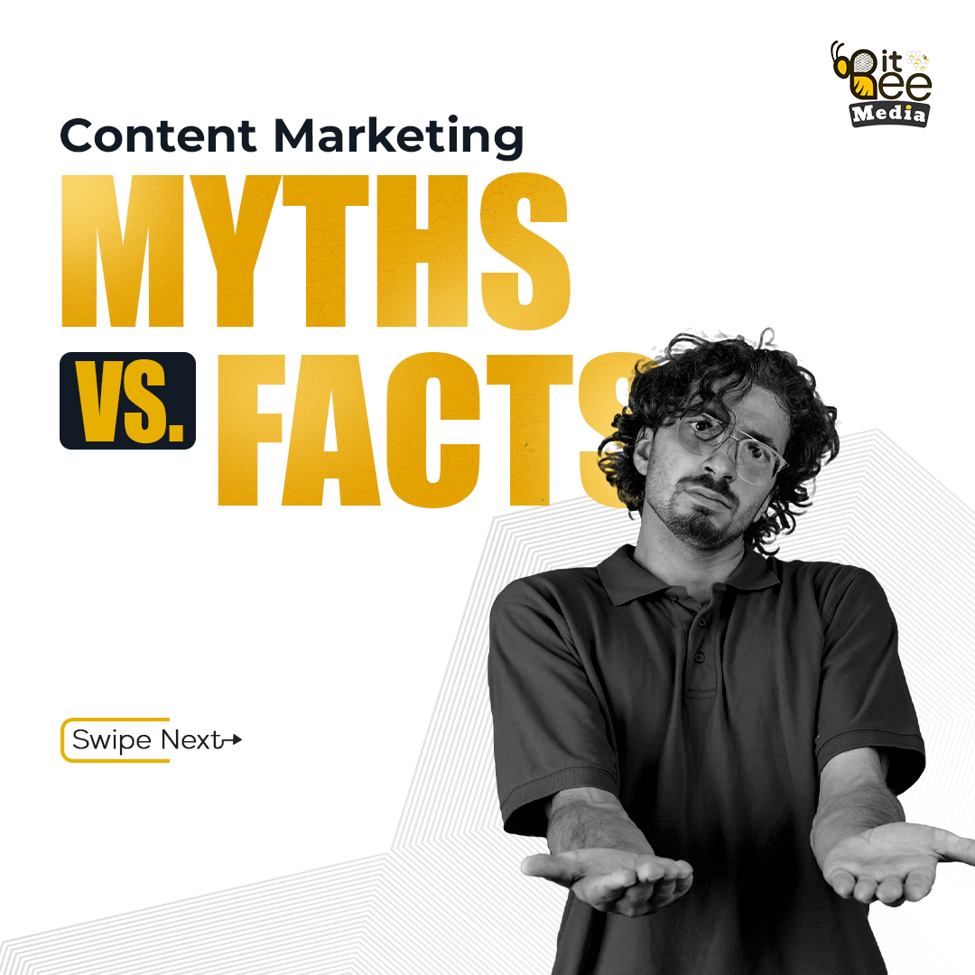 MediaBitbe77897's tweet image. Transform Your Content Game! 🚀 Learn the Real Facts About Content Marketing 💥

#ContentCreation #MarketingMyths #Bitbeemedia #MythsBusted #MythsVsFacts