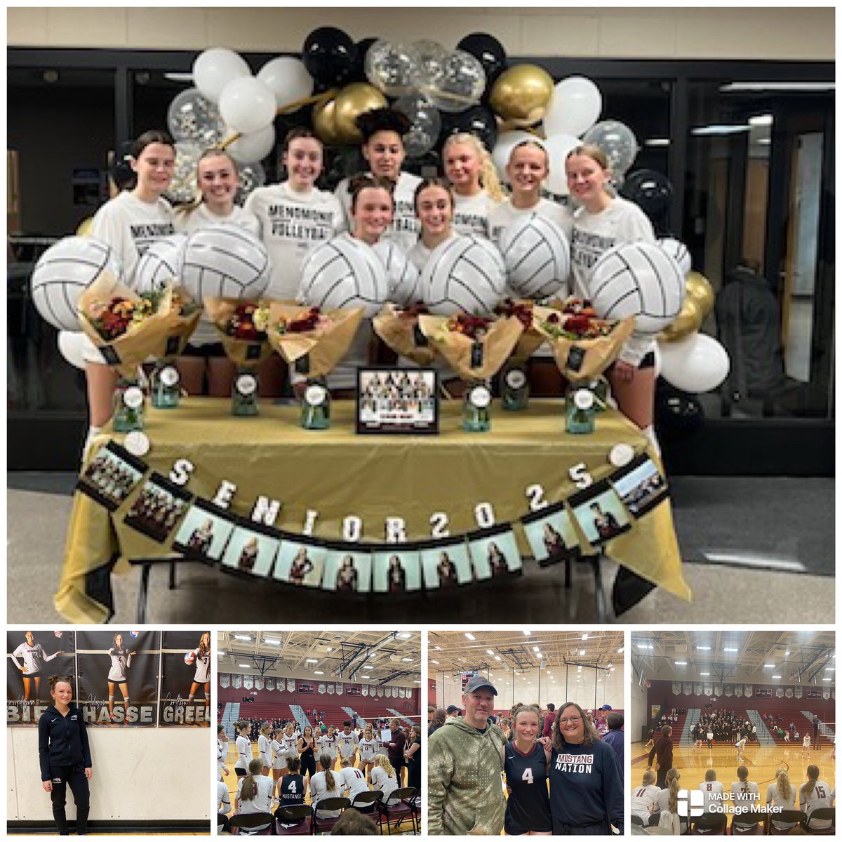 Congratulations to the Menomonie Mustang Seniors! You are a talented group of athletes on and off the court. Thank you for the memories!