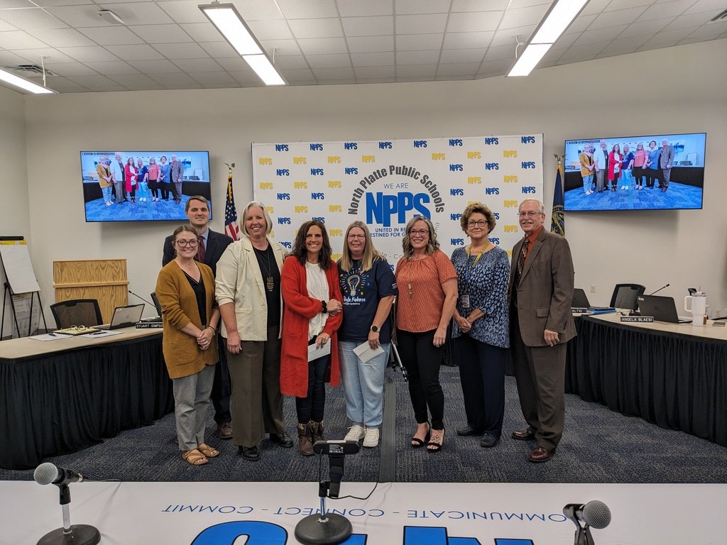 nppsd's tweet photo. Congratulations to NPPS Employees of the Month! Thank you Tammy Michaels and Kathy Shultz for all you do! #WeRNPPS https://t.co/d48kZmSZyB
