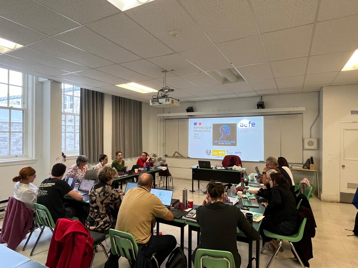 Formation Etablissement [#AEFE #ZAN 🇺🇸🇨🇦]  L'intelligence artificielle en sciences humaines  

Formation animée par <a href="/LotonMorgan/">LOTON Morgan</a> 
📅10 octobre 2024
🏫<a href="/StanMontreal/">Stanislas Montréal</a>