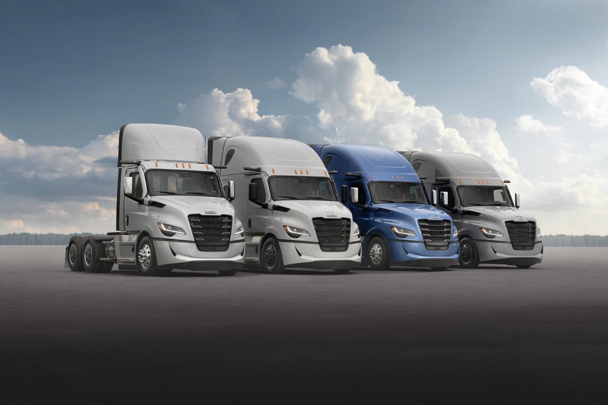 DaimlerTruck's tweet image. Our brand #Freightliner, a leading manufacturer of medium- and heavy-duty trucks and a division of #DaimlerTruck North America, unveiled the fifth generation of its heavy-duty model #Cascadia. 

Learn more: lnkd.in/eBzk6N4u

#ForAllWhoKeepTheWorldMoving