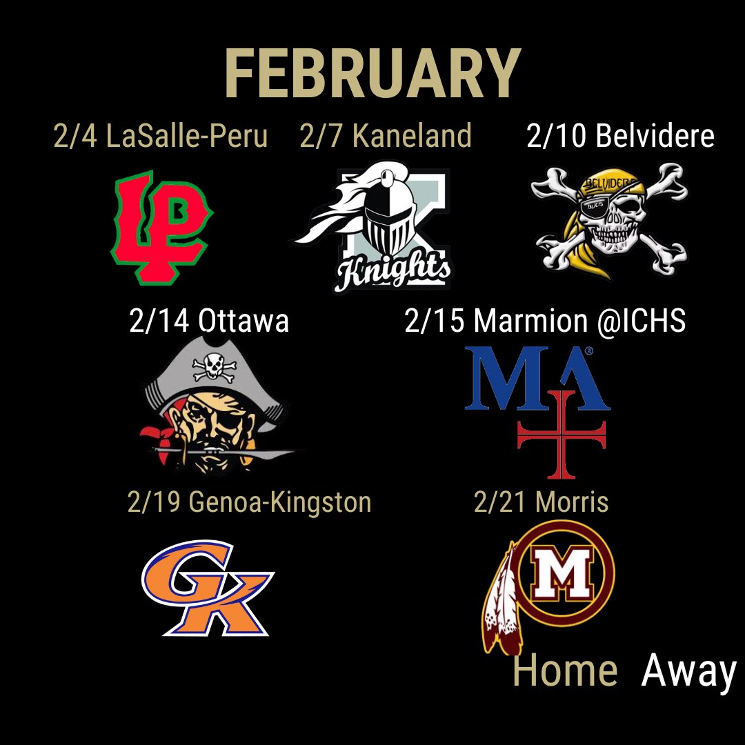 New account, new season schedule! 📲⬇️