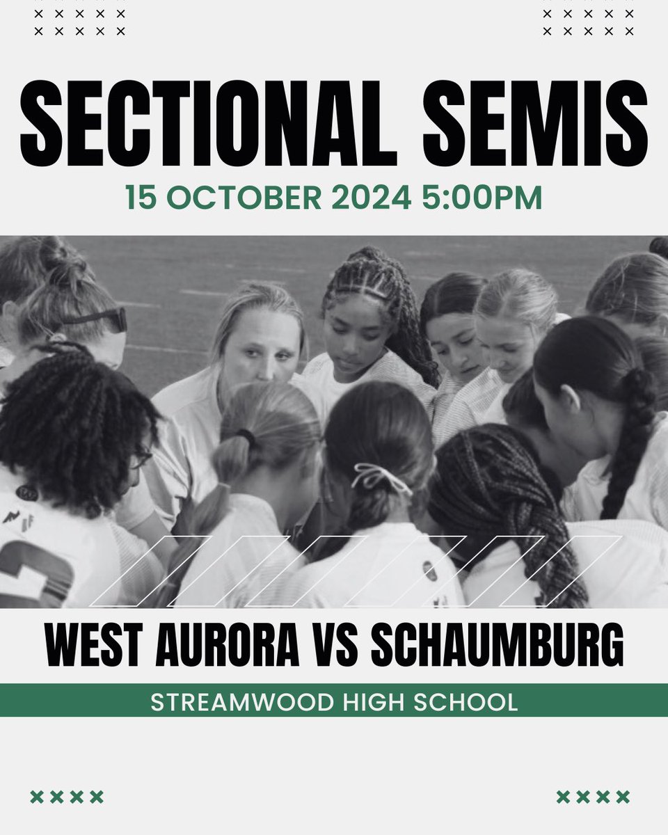 The sky is the limit for this group. Come check us out as we play in the Sectional Semifinals today at 5:00.