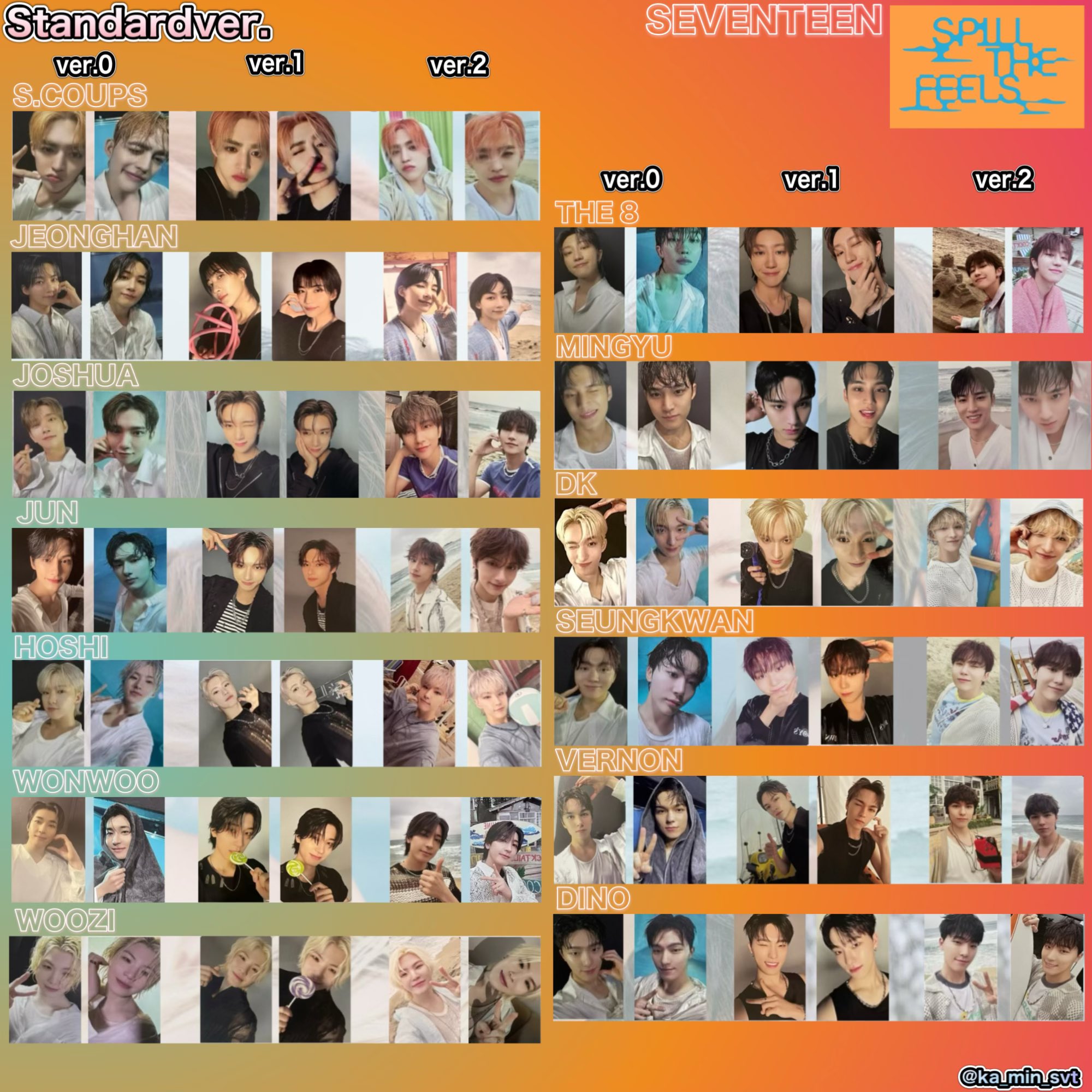 SPILL THE FEELS 大阪 限定 トレカ seventeen ᴍ on X: 
