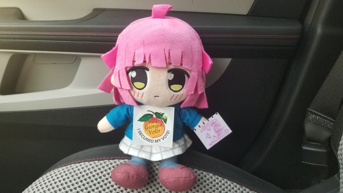 RinaToday's tweet photo. ...Casted her vote! https://t.co/22S0e5Vl56