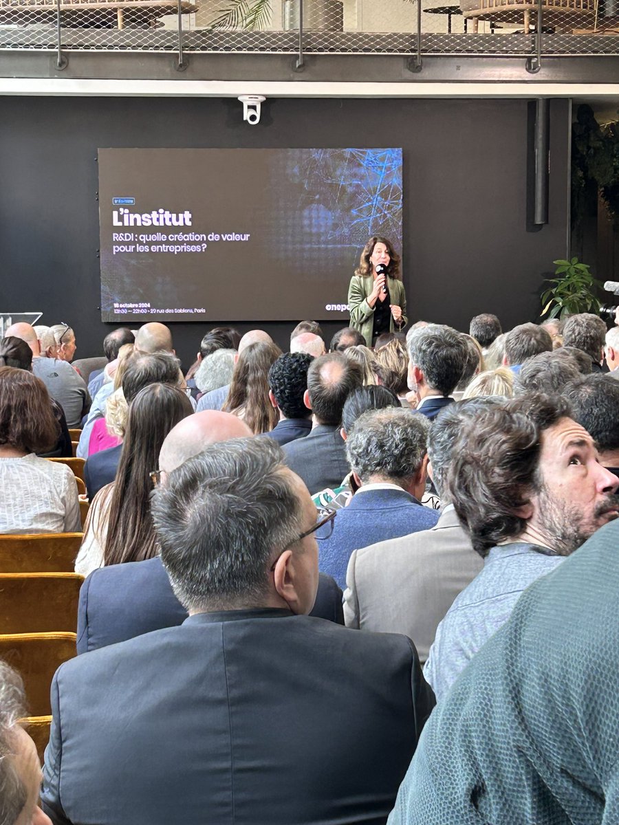 Lancement par <a href="/MurielTouaty/">Muriel Touaty</a> de la 3e édition de l’événement annuel de #Linstitut de <a href="/onepoint/">Onepoint</a>, entreprise marraine de l’<a href="/IAEAngers/">IAE Angers</a>. Une après-midi consacrée à la question centrale : « R&amp;D, quelle création de valeur pour les entreprises ? »
<a href="/UnivAngers/">Université d'Angers</a> <a href="/IAEFRANCE/">IAE FRANCE</a>