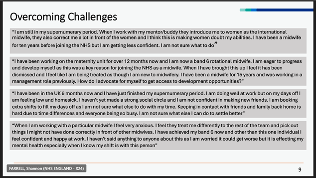 Justine Musiime - MSc MPH MCSP (@justinemusiime) on Twitter photo Challenges reported by international midwives in the <a href="/NHSNEY/">NHS North East & Yorkshire</a> region are similar to what <a href="/rashmisrdsoni/">@rashmisrd</a> & I heard from the IR OTs in the London & East of England regions in our previous regional AHP IR roles. It's good to see this <a href="/stayandthrive/">#StayAndThrive</a> joint working to support IR Challenges reported by international midwives in the <a href="/NHSNEY/">NHS North East & Yorkshire</a> region are similar to what <a href="/rashmisrdsoni/">@rashmisrd</a> & I heard from the IR OTs in the London & East of England regions in our previous regional AHP IR roles. It's good to see this <a href="/stayandthrive/">#StayAndThrive</a> joint working to support IR