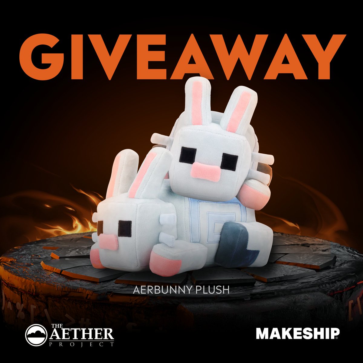 CurseForge (@curseforge) on Twitter photo 🐰GIVEAWAY TIME🐰
We've partnered with the amazing teams at Makeship and The Aether Project to give you the chance to win 1 of 5 Aerbunny plushies!
To enter:
-Follow <a href="/CurseForge/">CurseForge</a>, <a href="/Makeship/">Makeship</a> and <a href="/DevAether/">The Aether (@aether-mod.net on bsky)</a>
-Retweet this post
And that's it! Giveaway ends on October 17th 🐰GIVEAWAY TIME🐰
We've partnered with the amazing teams at Makeship and The Aether Project to give you the chance to win 1 of 5 Aerbunny plushies!
To enter:
-Follow <a href="/CurseForge/">CurseForge</a>, <a href="/Makeship/">Makeship</a> and <a href="/DevAether/">The Aether (@aether-mod.net on bsky)</a>
-Retweet this post
And that's it! Giveaway ends on October 17th