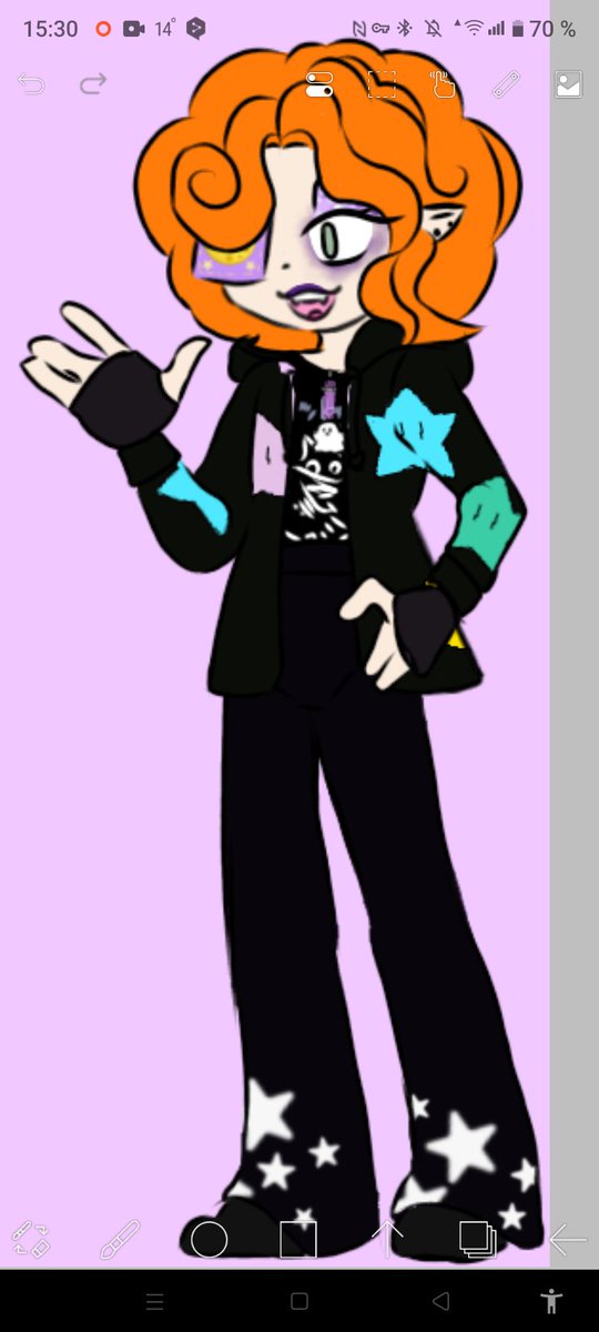 Asya_Suzu's tweet photo. Still can't finish my Halloween drawing of myself 🥲 https://t.co/iHjeZFYVeI