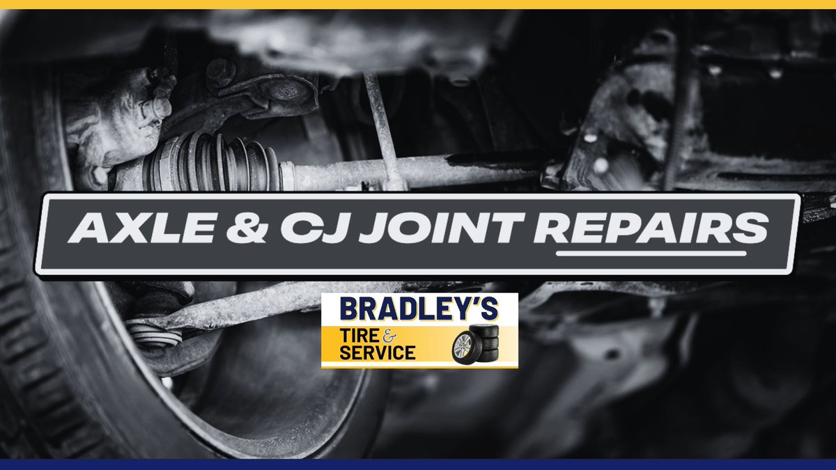 BradleysUnited's tweet image. Bradley’s Tire offers expert repairs to prevent further damage and ensure your vehicle handles like new. Book your appointment now!

#AxleService #CVJointRepair #BradleysTire #AutoCare