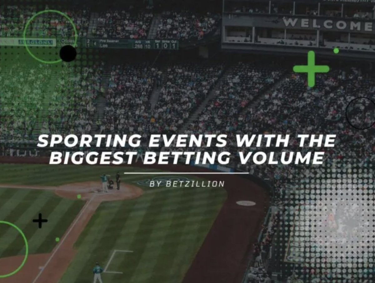 BetZillionX's tweet image. SPORTING EVENTS WITH THE BIGGEST BETTING VOLUME | #BettingBlog

Some sports events are beyond games and tournaments. Due to their immense popularity, these events naturally attract a lot more betting action than others. They create a frenzy of predictions, stakes, and excitement…