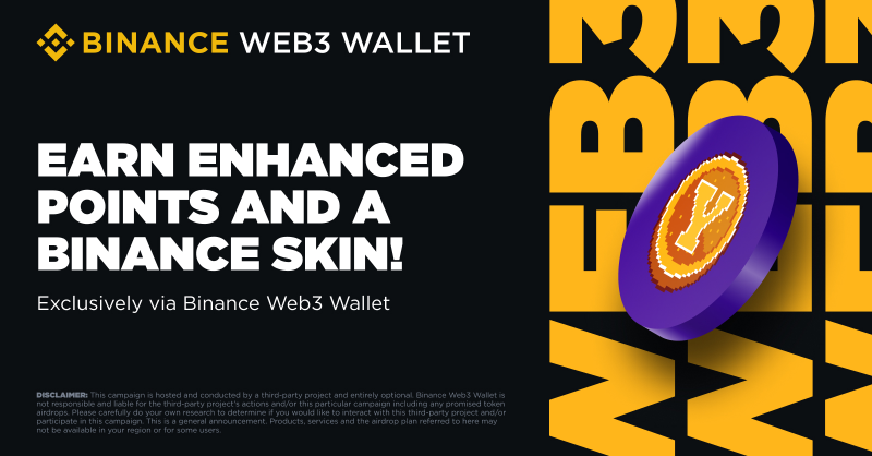 BinanceWallet's tweet photo. Welcome to the #TON Ecosystem campaign with #BinanceWeb3Wallet!

Discover new project releases every Tuesday and Thursday.

Today, we introduce the first airdrop with @Yescoin_Fam. Complete quests to claim 20 billion points and an exclusive Binance Skin.

Start earning! ⤵️