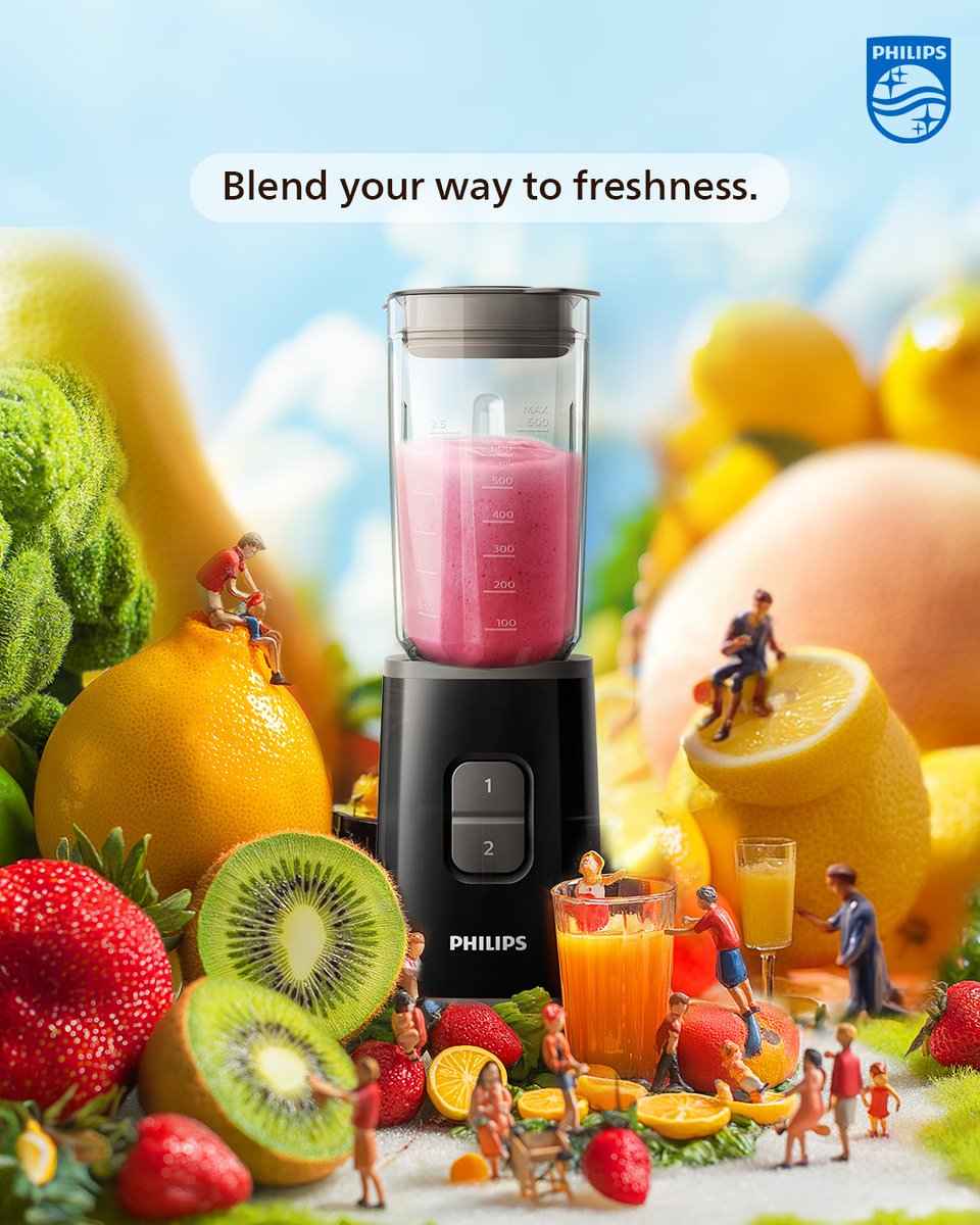 PhilipsHomeIN's tweet image. Enjoy fresh juices and smoothies on the go with the Philips Electric Blender. 

#PhilipsBlender #Juice #Smoothies #Fresh #Fruits #Vegetables #Explore