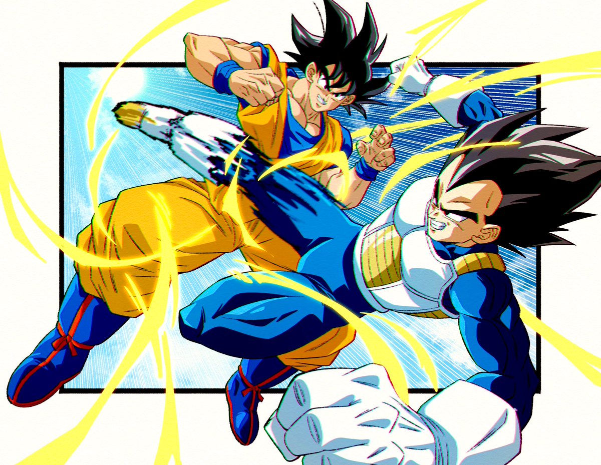 ドラゴンボール「ダイマ悟空vsダイマベジータ#ドラゴンボールDAIMA