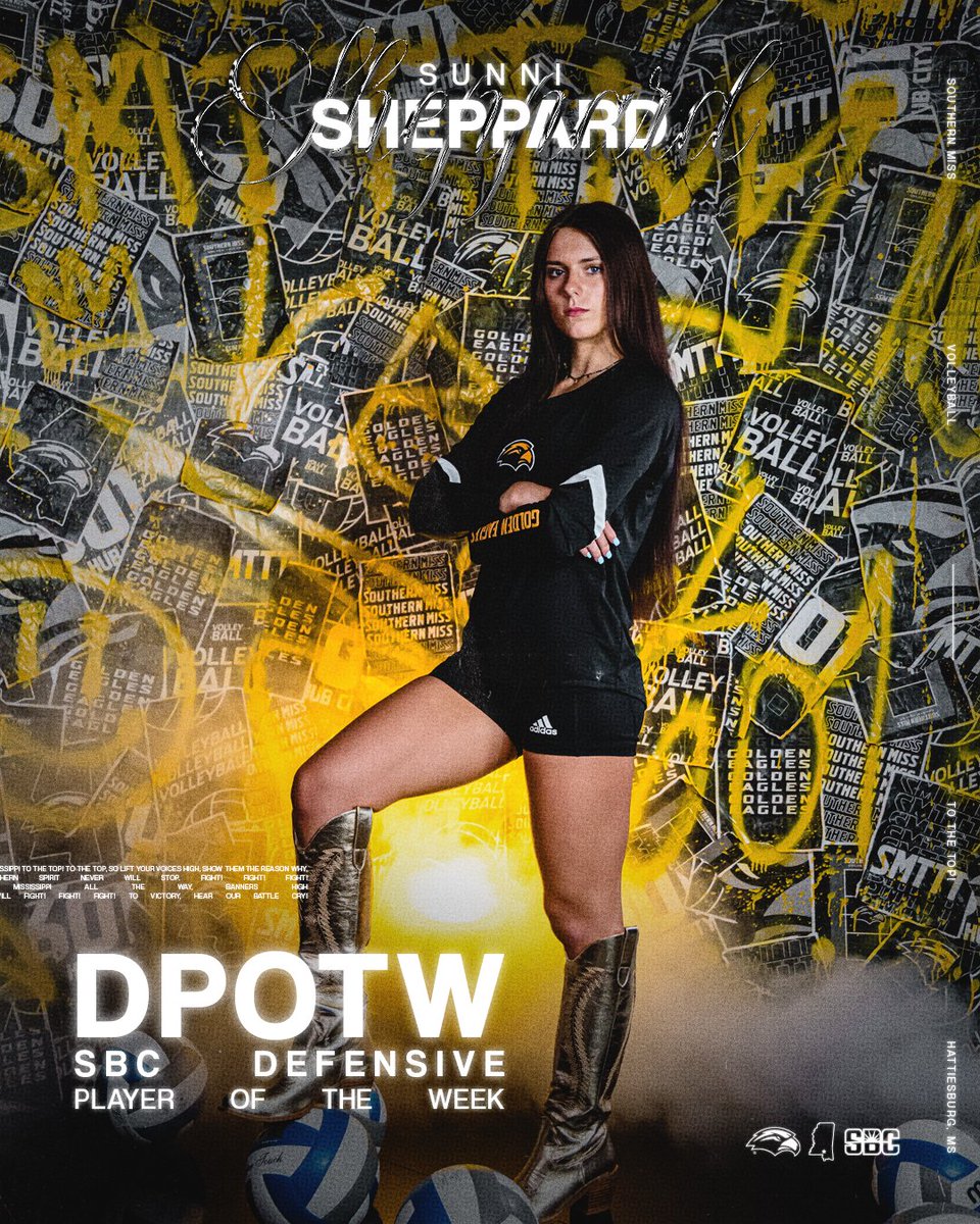 SouthernMissVB's tweet photo. DEFENSIVE POW

Congrats, Sunni!

#SMTTT https://t.co/TCScWD9kn7