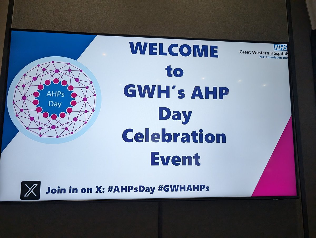 AHP celebration day 🤗🎉 #proudODP #GWHAHPs #AHPsDay2024