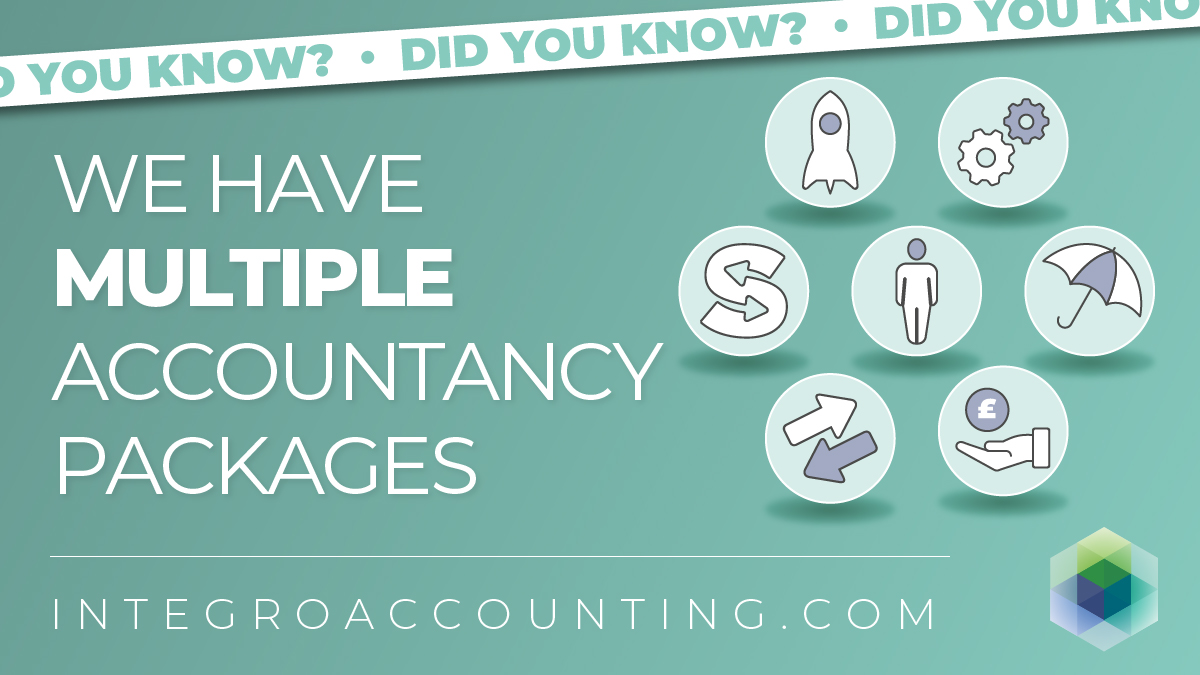 integroacc's tweet image. Need jargon free #accountancy advice? Our fixed fee packages include: 

- One dedicated #accountant
- Unlimited meetings
- Bookkeeping software #FreeAgent
- Both personal &amp;amp; business #tax needs
- Award winning service backed by 5* reviews

Find out more: bit.ly/3hxvsr6