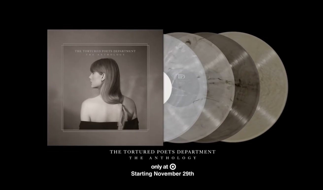 【新品】Taylor Swift TTPD Anthology Vinyl 限定 Taylor Swift The Tortured Poets Department TTPD Anthology
