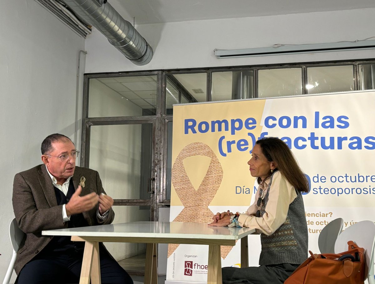 Este 20 de octubre, en el #DíaMundialOsteoporosis, únete a nosotros y a <a href="/FHOEMO/">FHOEMO Osteoporosis</a>, <a href="/seiomm/">SEIOMM</a> y @aecospacientes para decir NO a las #refracturas. 

¡Concienciar es el primer paso para prevenir! #RompeConLasRefracturas  #SaludÓsea  #Osteoporosis