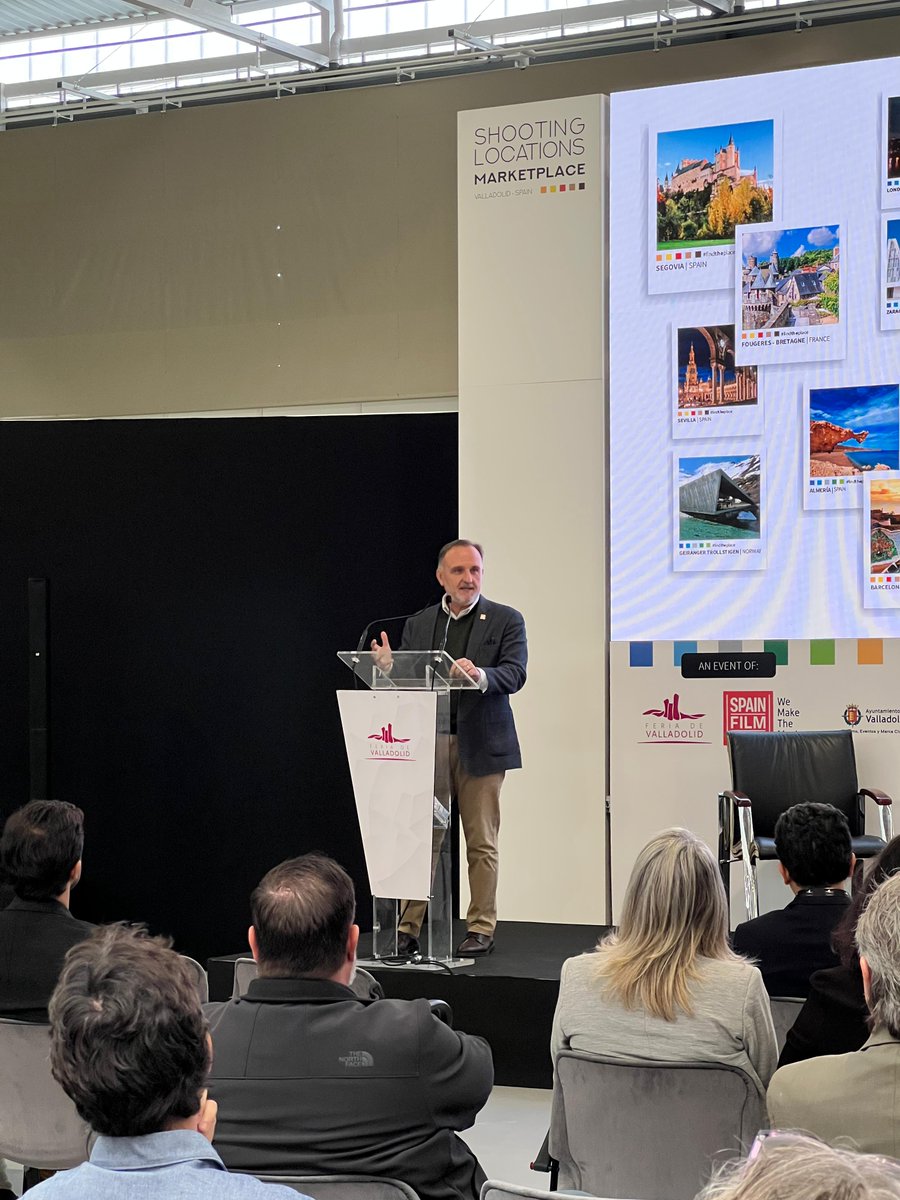 SpainFilm's tweet photo. Day 1: #ShootingLocationMarketplace , a project of @feriavalladolid and Spain Film Commission #SpainAVSHub #findtheplace
ℹ️More info: https://t.co/FHmmhUpDyD https://t.co/Uo7y1ZO0NU
