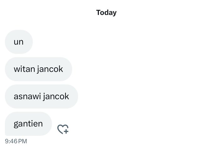 member7772149's tweet photo. Asnawi kalau main bola, larinya kayak dikejar deadline! Nggak heran jadi andalan Timnas. Ada yang mau lari bareng Asnawi? Siap-siap ngos-ngosan! 😂⚽️🔥 #Asnawi #TimnasSpeed
https://t.co/LbapqTZN0V
https://t.co/CucDiJjn2R https://t.co/cySqDQa0bB