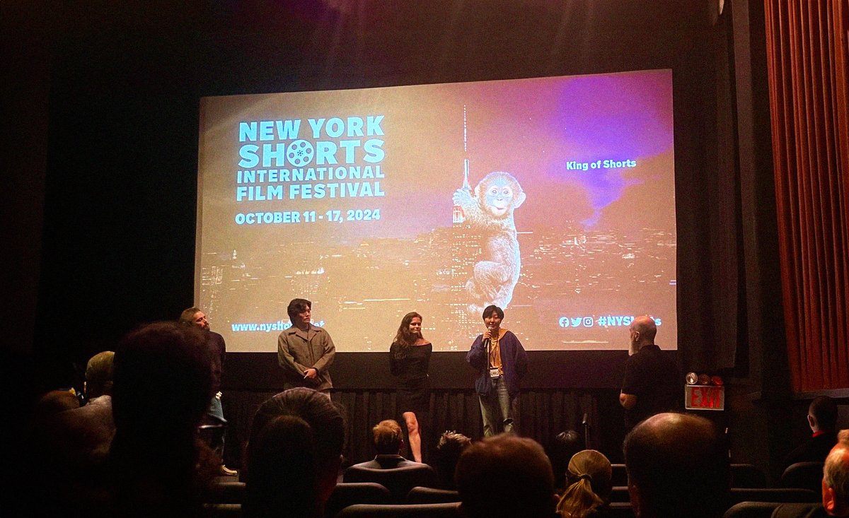 marcomaldera's tweet photo. ✨🎬 What a moment! We are proud to have Uncanny Boulevard hit the screen at the @NYshorts! 

Big love to everyone who showed up—your support fuels this journey! 🙏💥

NYC, you delivered! 🗽🔥 https://t.co/L3ESmyixOW