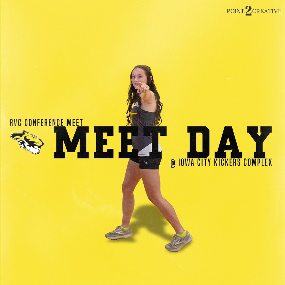 MEET DAY!!! The Tigers Travel to the Iowa City Kickers Soccer Complex today to take on River Valley Conference competition.  There are a number of ranked teams and individuals, but the tigers are up for the challenge!  The meet kicks off at 4:00 with MS girls.