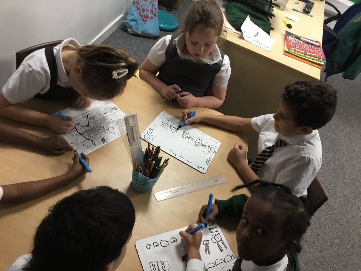 To start our #RecyclingWeek yesterday, we made posters for our Scrap Paper Recycling Box. Today we looked at how trees are used to make our paper. They are so important for providing us with oxygen. We even made a poster on a whiteboard to not waste paper! ♻️🌎 <a href="/st_patricks/">St Patricks Primary</a>