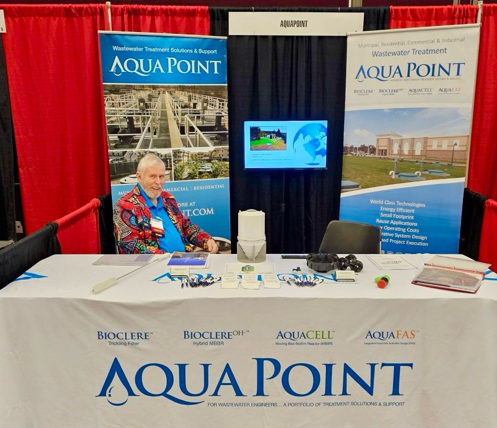 If you’re at the North Carolina Onsite Water Protection Conference this week stop by our booth and talk to Bill Fenner about our #wastewatertreatmentsystems &amp; his stellar wardrobe!