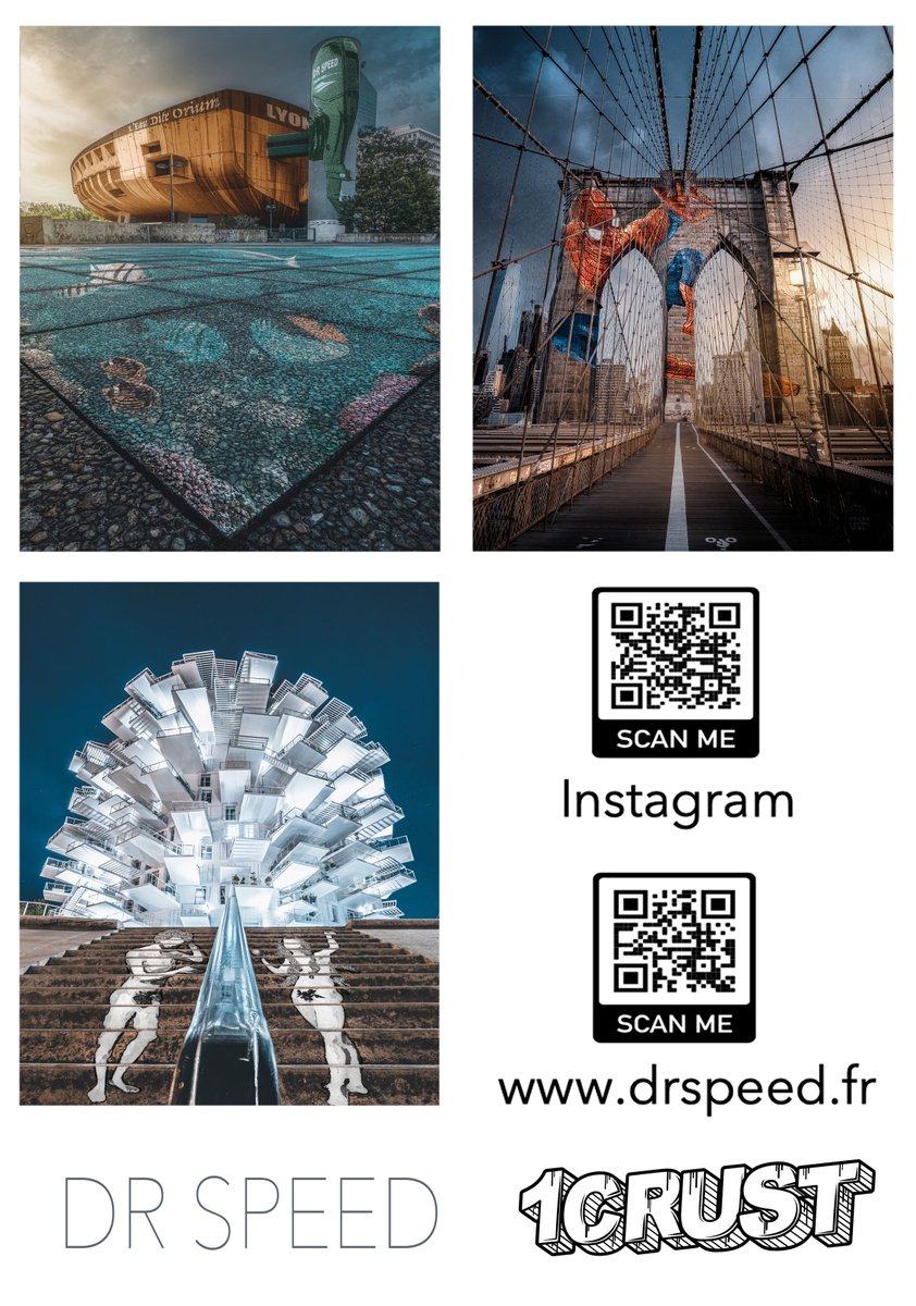 À l’occasion de "Hors Cadre", venez à la rencontre de Dr Speed et de son exposition le samedi 19 oct à 14h à <a href="/Iutbeziers/">IUT de Béziers</a> 
Découvrez des paysages urbains revisités à travers la fusion de photographies et de références pop culture, créant un univers entre rêve et réalité.