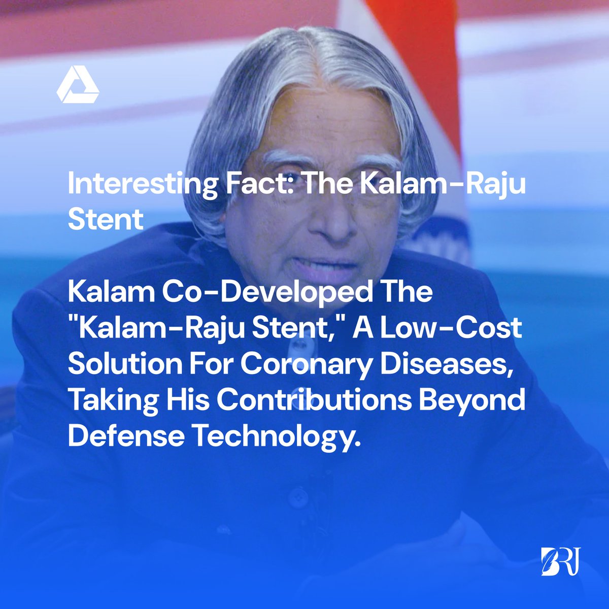 BostonRJournal's tweet photo. 🚀 His contributions went beyond defense, even touching healthcare🏥 with the Kalam-Raju Stent.

Want to know more? Dive into the full story! 🌟

#Kalam #bostonresearchjournals #healthcare #Technology #Innovation #education #EducationResearch https://t.co/qVqAfreuKu