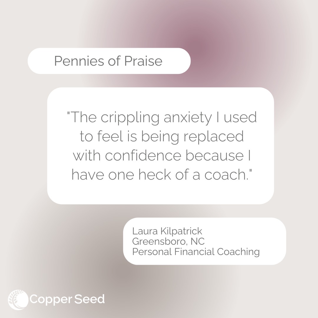 CopperSeedCoach's tweet photo. At Copper Seed, we're not just about numbers—we're about transforming lives. Our financial coaching empowers clients to replace anxiety with confidence, one step at a time. Your financial well-being is our mission. 

#FinancialCoaching #EmpoweringLives https://t.co/MYtXUxVZz2