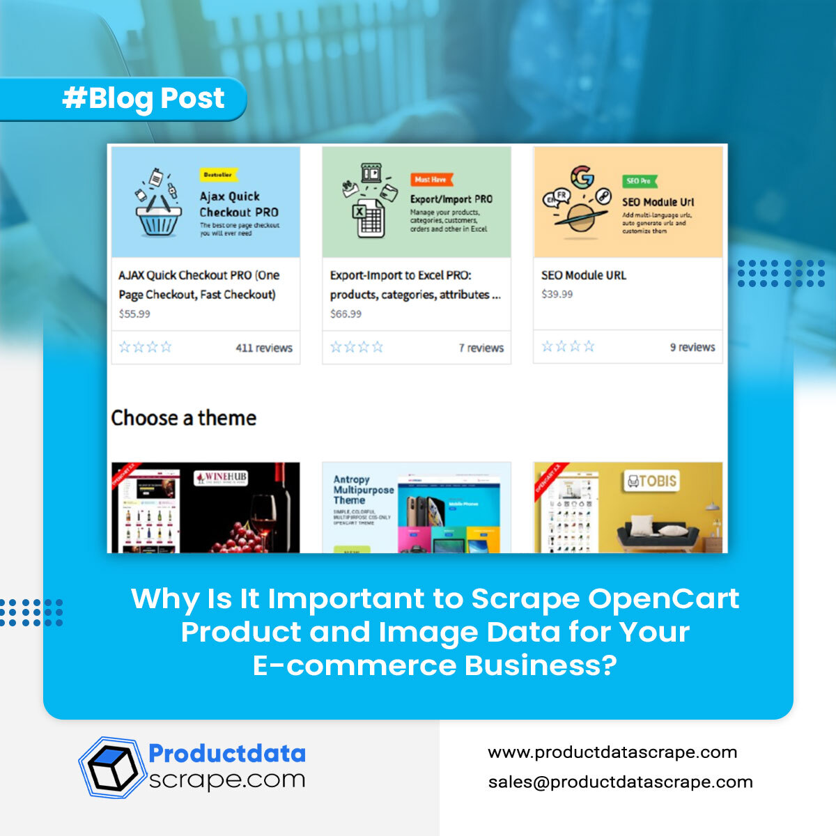 ProductScrape's tweet image. Our #ECommerceScrapingServices enable businesses to efficiently #ExtractECommerceProductData, gaining pricing insights and trends in #USA, #UK, #UAE, #India.

Read More&amp;gt;&amp;gt;productdatascrape.com//scrape-openca…

#ScrapeOpencartProductAndImageData #ScrapeProductImagesFromOpencart #Singapore