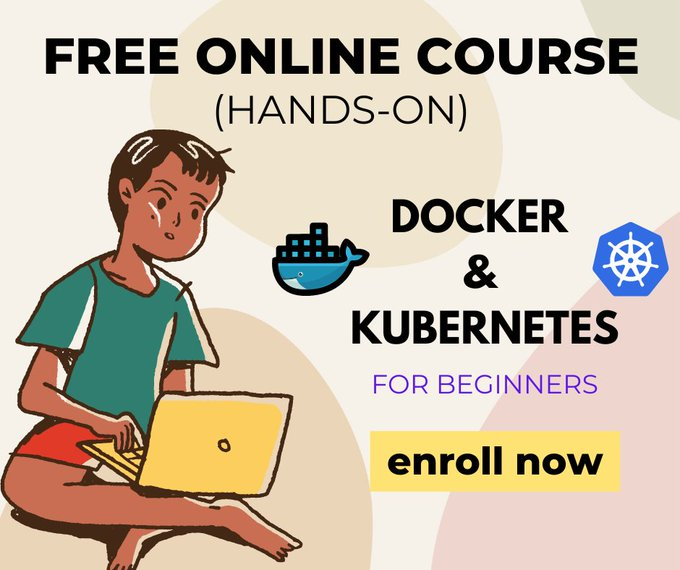 10 Hand picked Docker &amp; K8s Courses for Beginners (Enroll Fast)

1. Linux Tutorials and Projects
🔗 technologytothepoint.com/2024/10/linux-…

2. Docker for the Absolute Beginner
🔗technologytothepoint.com/2024/10/docker…

3. Kubernetes: Getting Started
🔗technologytothepoint.com/2024/10/kubern…

4. DEMO - Docker &amp; Kubernetes