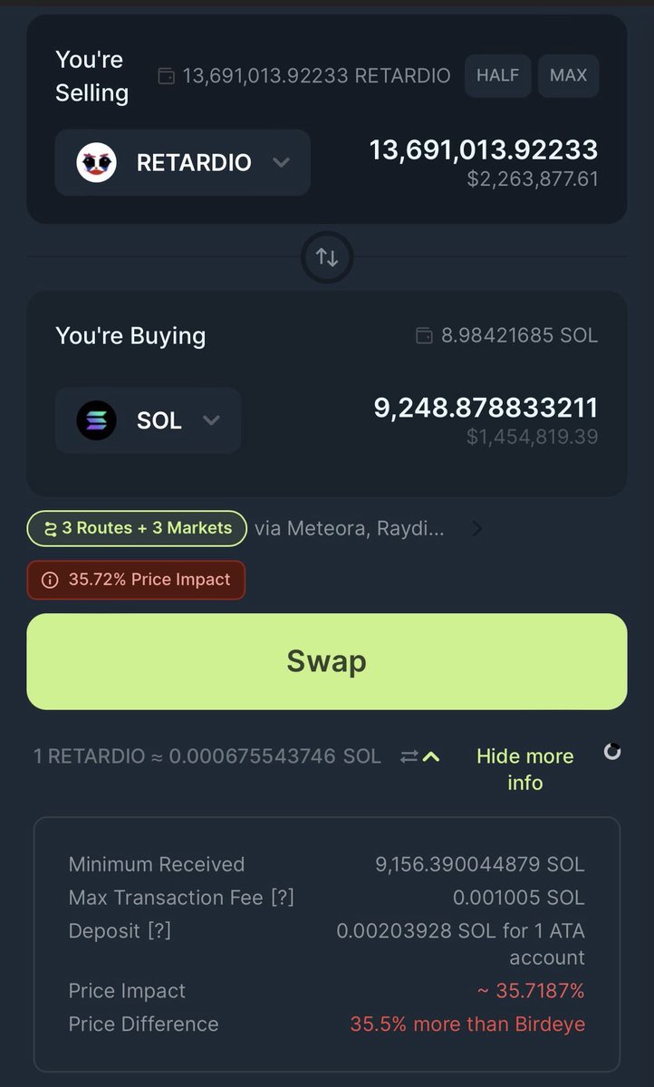 bryptoseer's tweet image. Im about to dump my stack you retards $RETARDIO