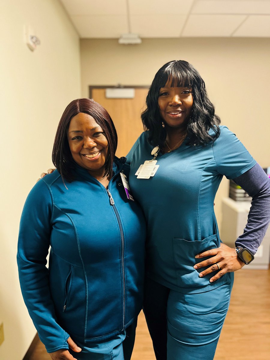 Celebrating the incredible impact that our Case Management Team has on moving healthcare forward. Happy Case Management Week to <a href="/UFHealthJax/">UF Health Jacksonville</a> North evening case managers Charisa Williams and Cheryl Washington!