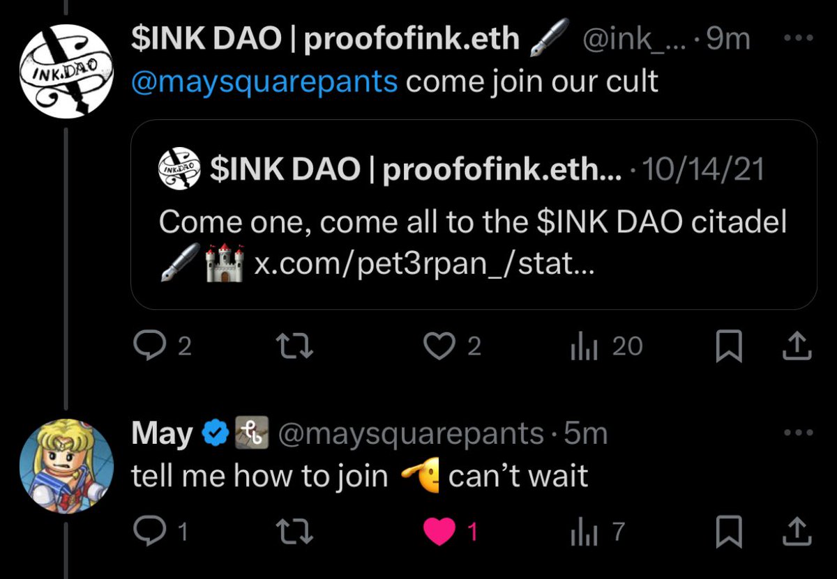 $INK DAO | proofofink.eth 🖋 tweet media