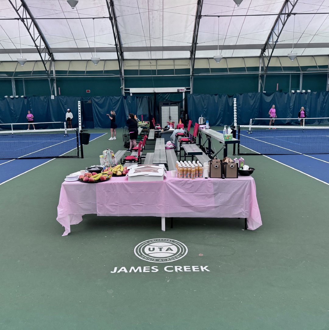UTATennisATL's tweet photo. What a fantastic turnout at the UTA Northside Breast Cancer Event! 🎾💖 We had 50 on the courts and 32 playing pickleball! Join us this Friday, 10/18, at Legacy Park for more fun! Let’s keep the momentum going! 💪🌸

https://t.co/24DcBWOzBa
#UTA #BreastCancerAwareness https://t.co/uRJ8ZA0eaj