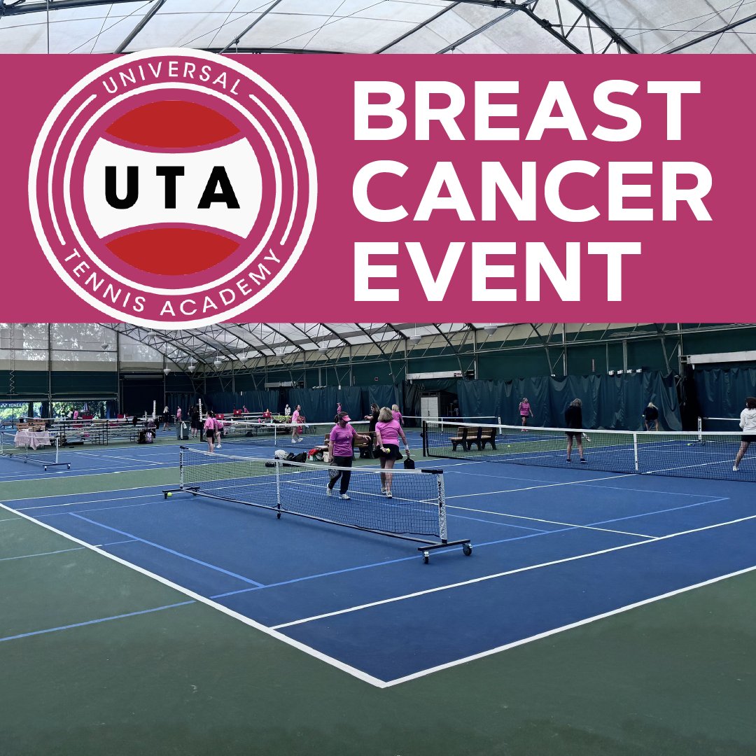 UTATennisATL's tweet photo. What a fantastic turnout at the UTA Northside Breast Cancer Event! 🎾💖 We had 50 on the courts and 32 playing pickleball! Join us this Friday, 10/18, at Legacy Park for more fun! Let’s keep the momentum going! 💪🌸

https://t.co/24DcBWOzBa
#UTA #BreastCancerAwareness https://t.co/uRJ8ZA0eaj