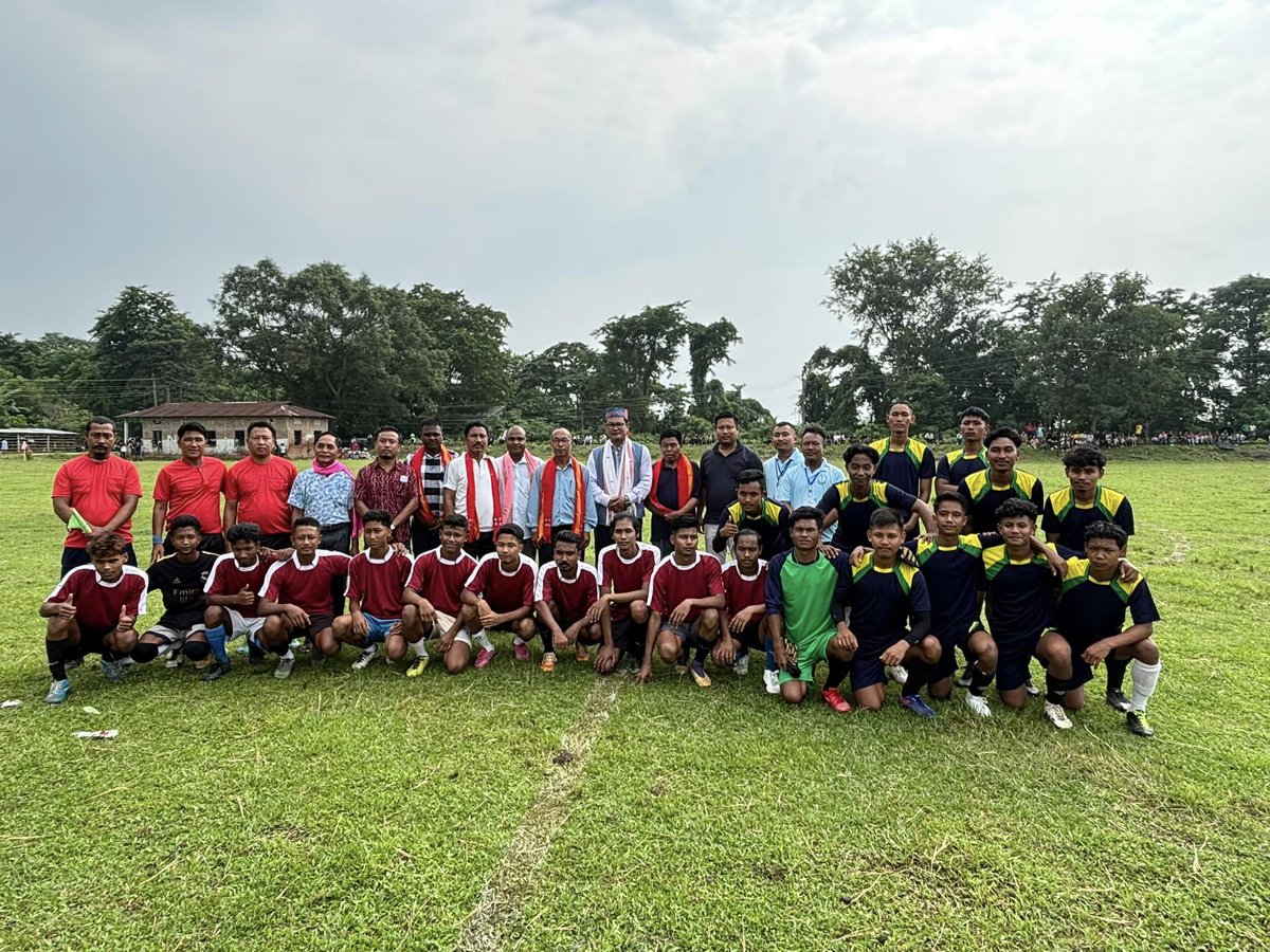 DrNumal's tweet image. Honored to inaugurate the A'chik Baptist Krima Youth Department's 1st Sports Meet at Tinglijan M.E. School! Great to see such enthusiasm and teamwork! 🏆💪

#YouthLeadership #SportsMeet #CommunitySpirit #Teamwork #EmpowerYouth