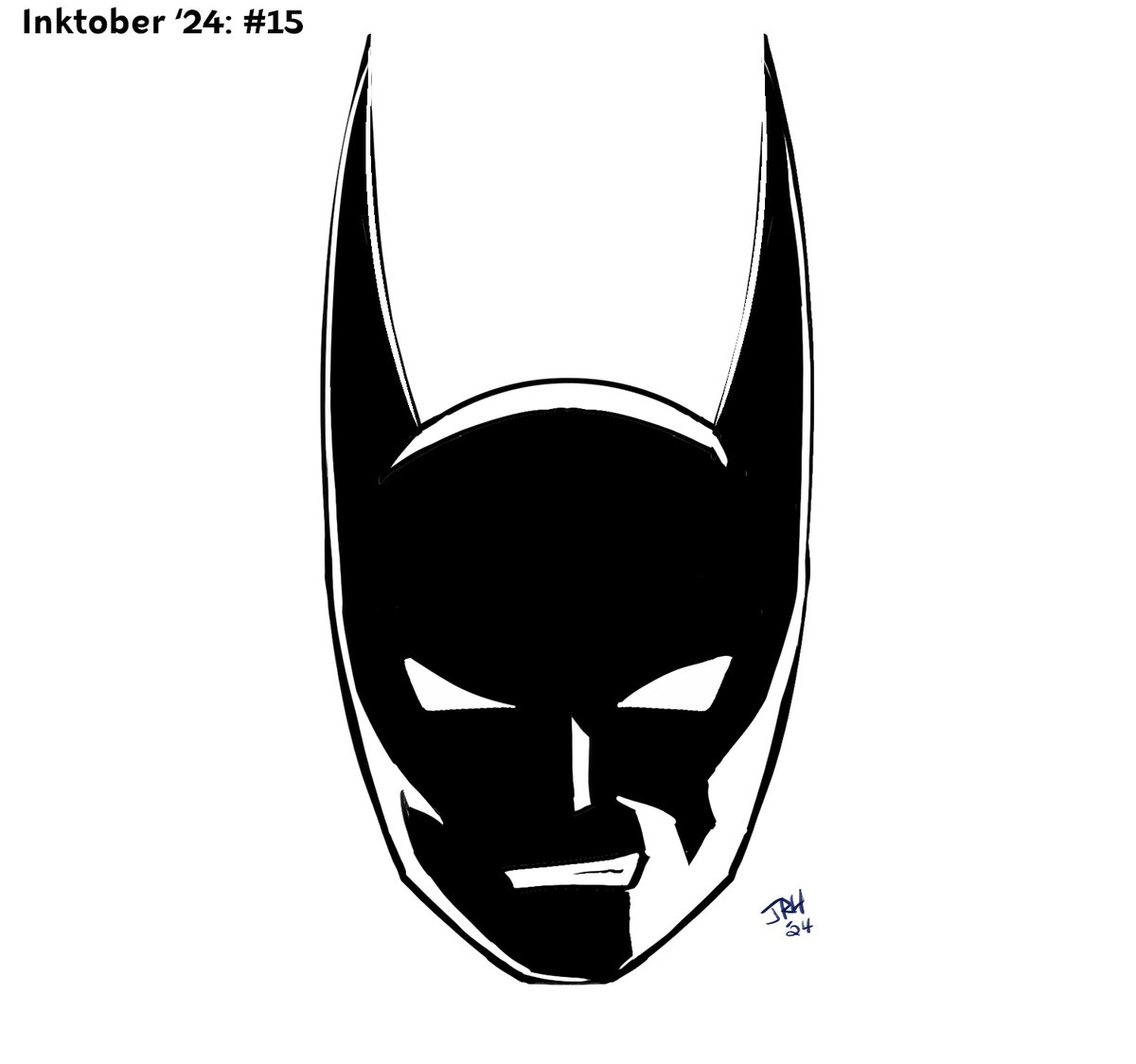Inktober '24 #15: Batman Beyond

This show was such a fun and weird take on Batman. Terry McGinnis was a great contrast to Bruce Wayne. Almost had a Peter Parker approach to it with how Terry had to figure out life/hero balance.

Plus, loved the cyberpunk vibe!
#inktober #batman