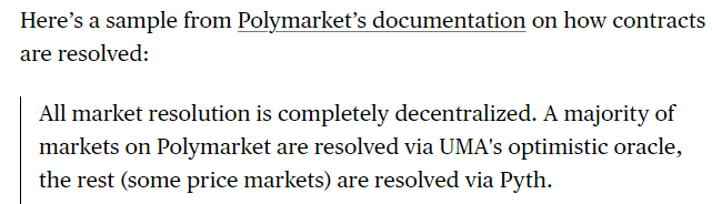 Finding out that <a href="/Polymarket/">Polymarket</a>  is using <a href="/PythNetwork/">Pyth Network 🔮</a> via <a href="/matt_levine/">Matt Levine</a> is the epitome of permissionless integrations