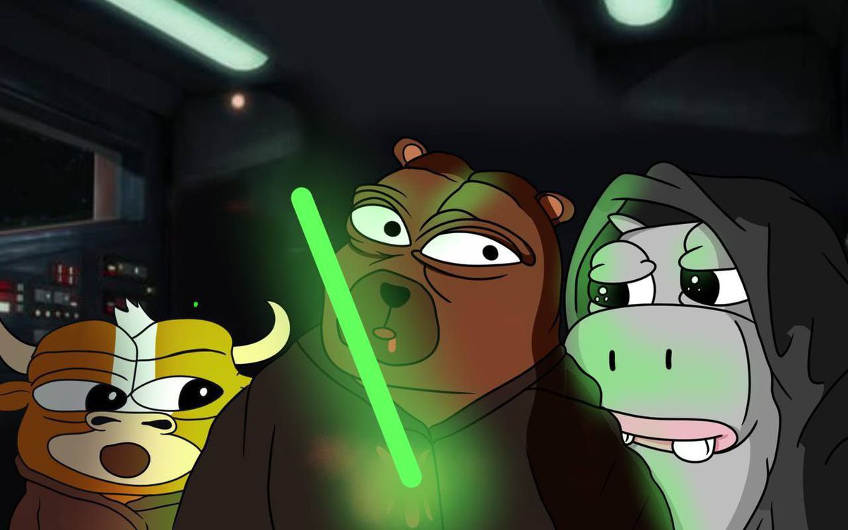 PipoTheHippo's tweet photo. The bears have no chance... https://t.co/q8HTBaAWZH