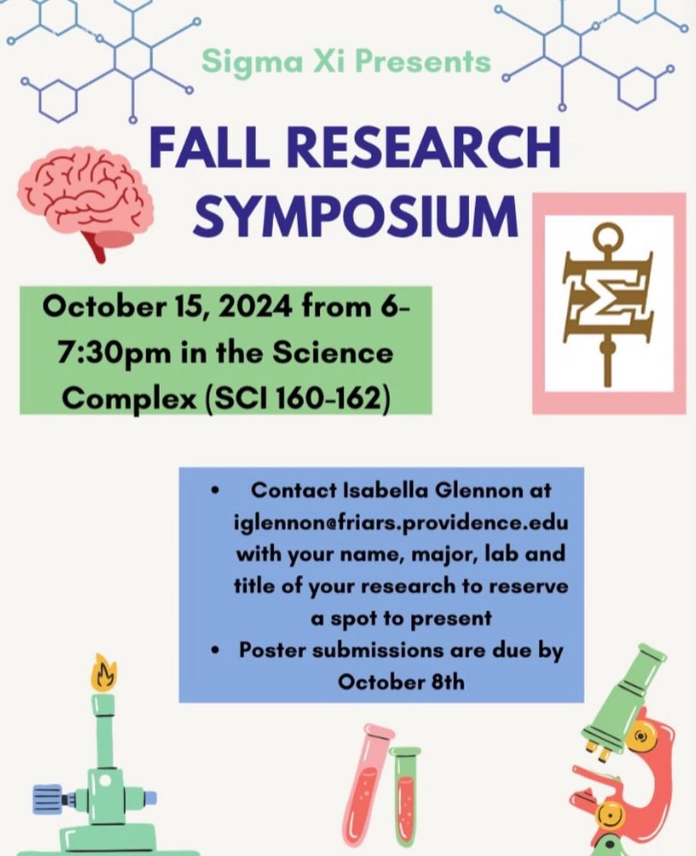 TONIGHT, 10/15! Come learn about STEM #PCresearch in SCI 160-162 (Gen bio labs)!