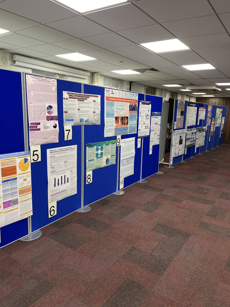 Fabulous poster competition ⁦<a href="/enherts/">East and North Hertfordshire Teaching NHS Trust</a>⁩   Some great innovation and QI.