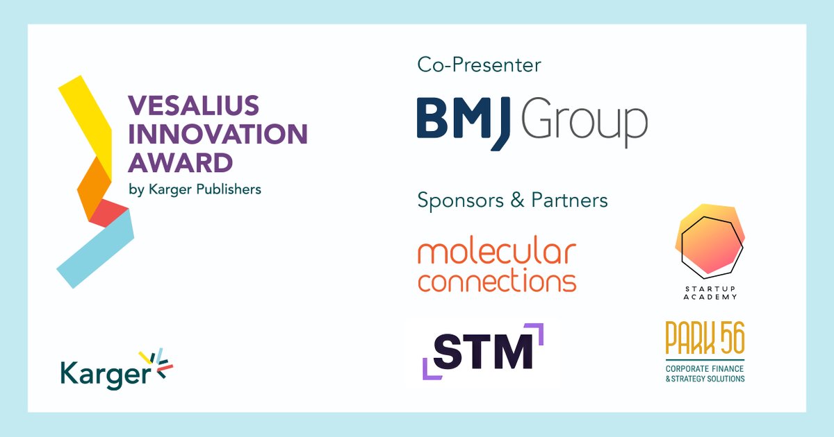 Karger Publishers (@kargerpublisher) on Twitter photo As we eagerly anticipate December to reveal the winner of the 2024 #VesaliusInnovationAward, we want to extend our thanks to our co-presenter <a href="/bmj_latest/">The BMJ</a>, and our sponsors and partners <a href="/SA_Schweiz/">Startup Academy Schweiz</a>. <a href="/MC_InnoHub/">molecularconnections</a>, <a href="/STMAssoc/">STM</a> and Park 56. As we eagerly anticipate December to reveal the winner of the 2024 #VesaliusInnovationAward, we want to extend our thanks to our co-presenter <a href="/bmj_latest/">The BMJ</a>, and our sponsors and partners <a href="/SA_Schweiz/">Startup Academy Schweiz</a>. <a href="/MC_InnoHub/">molecularconnections</a>, <a href="/STMAssoc/">STM</a> and Park 56.